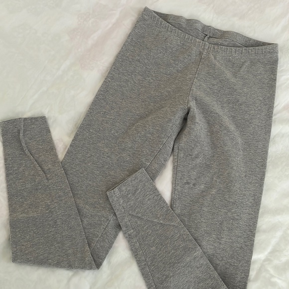 Pants & Jumpsuits Basic Cotton Spandex Leggings In Light Heather Gray